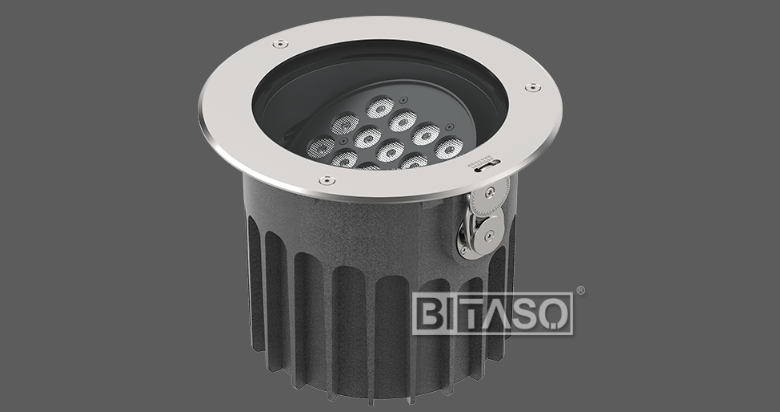 Tiltable inground luminaires