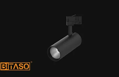 BITASO Sleek Track-mounted 355° Rotatable NEHA Spotlights With Adjustable Color Temperature