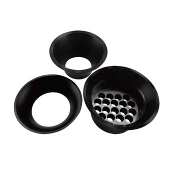 Round -meshed grill & Light Control Cup