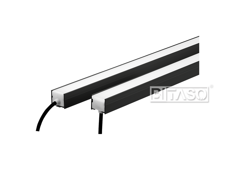 Aluminum LED lamp indoor outdoor diffuse 120degree linear lighting ...