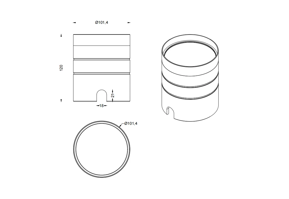 BITASO IP67 framless 9W 3000K DC24V DMX control LED recess inground light