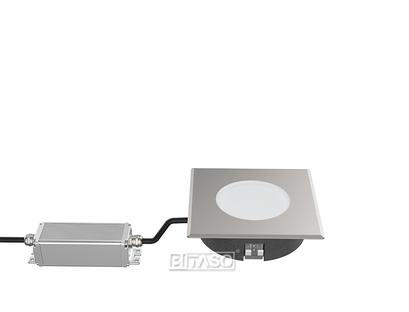 DEKO Ultra Slim Inground Soft Light Square Cover Type D170