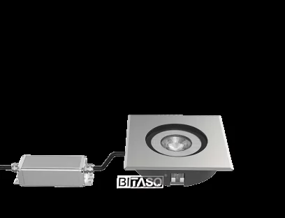 Square COB Ultra-slim LED In-ground Light For Multiple Applications